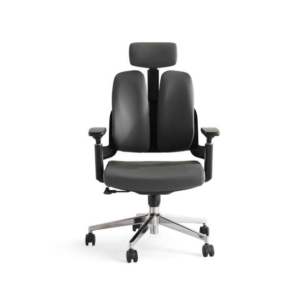Malmo medium back chair dark grey online